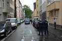 Einsatz BF Koeln Polizei SEK Koeln Kalk Remscheiderstr P1731